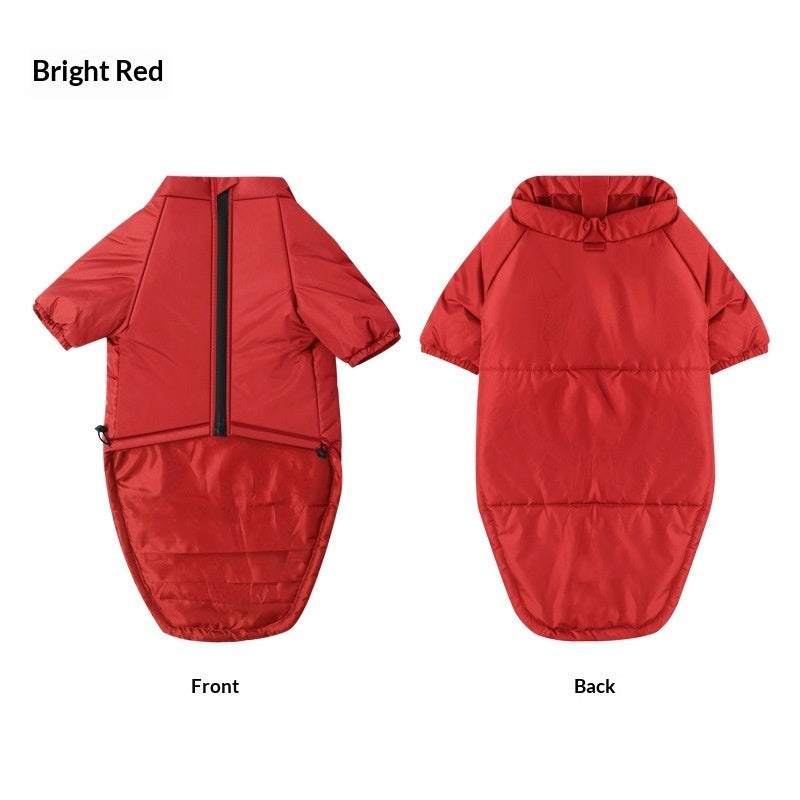 Cotton Two Leg Pet Jacket Warm Clothing