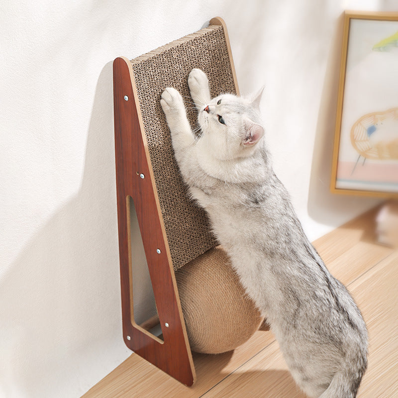 Pet Corrugated Paper Scratching Board Toy