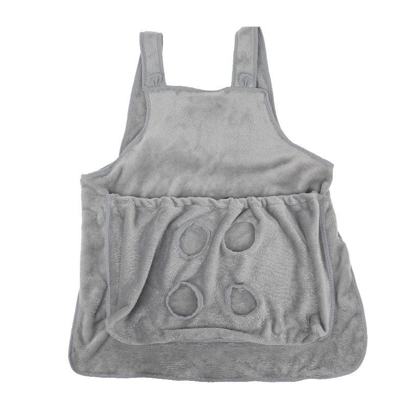 Plush Pet Chest Carrier Bag For Small Pets Travel