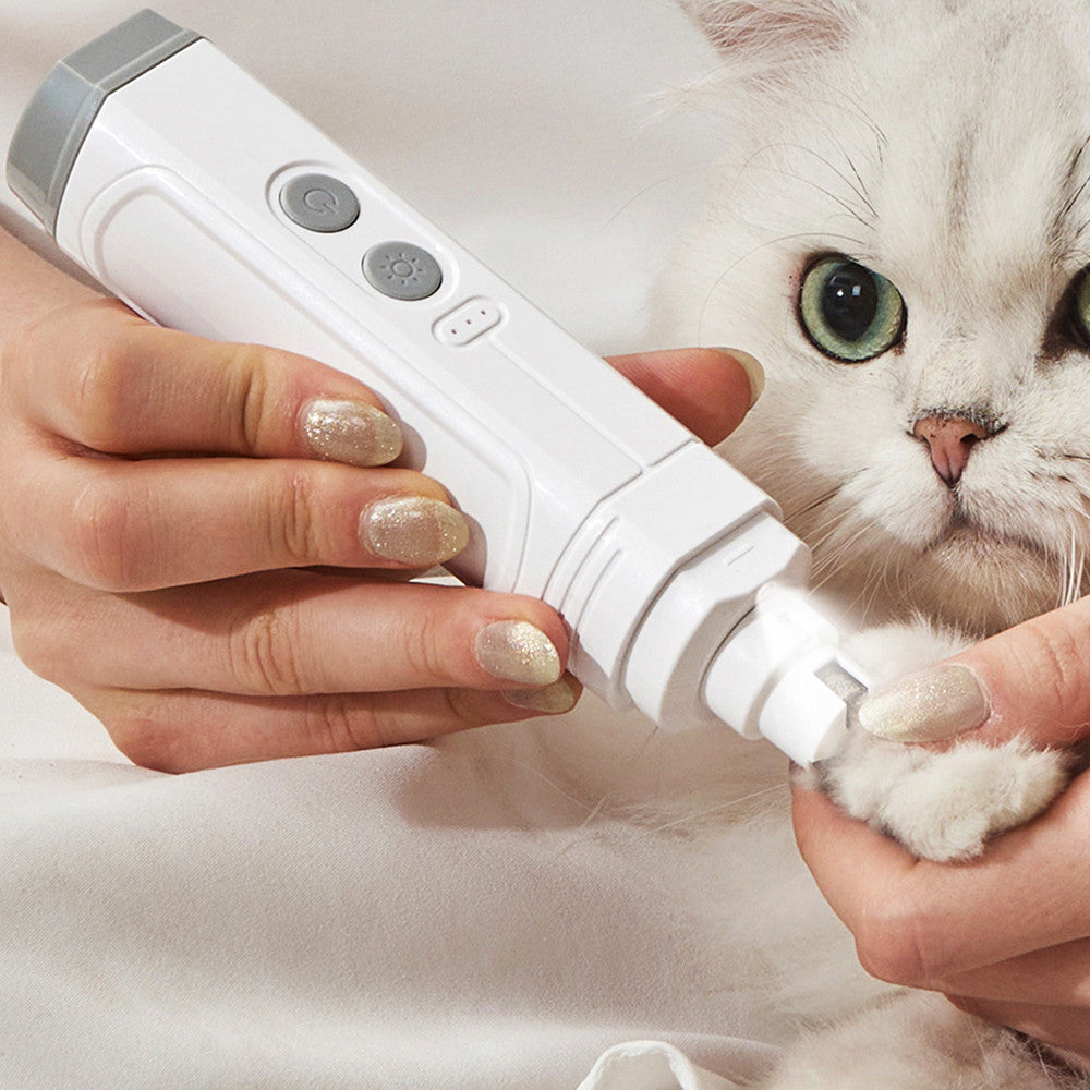 High Power Double Lamp Automatic Pet Nail Trimmer Device