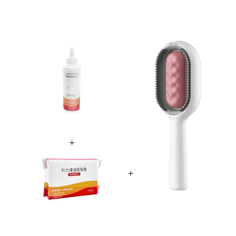 Pet Dematting Grooming Brush Floating Hair Removal Tool