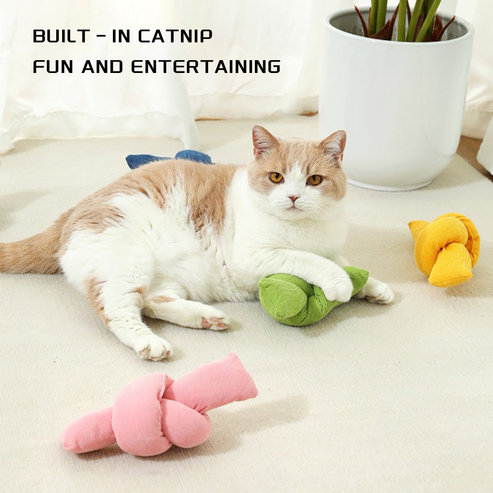 Pet Cotton Rope Knot Chew Tug Interactive Toy