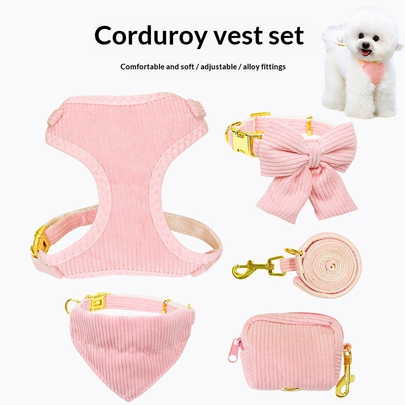 Outdoor Pet Harness And Leash Set